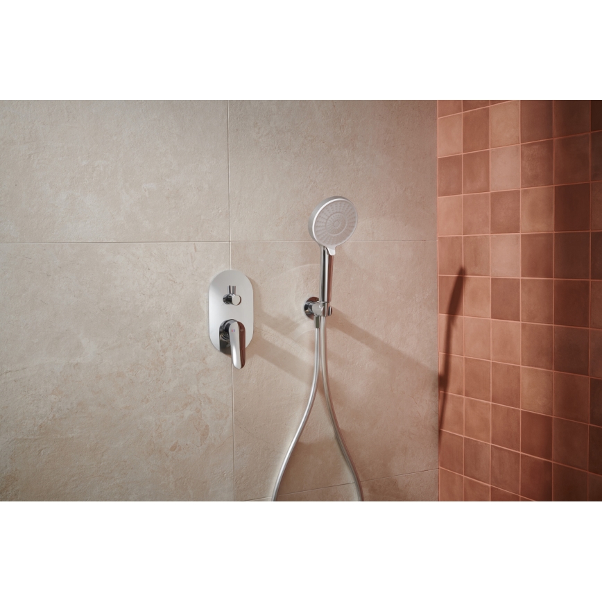 KFA Armatura 5559-501-00 - Dusch set med dold kran OTAVA skinande krom