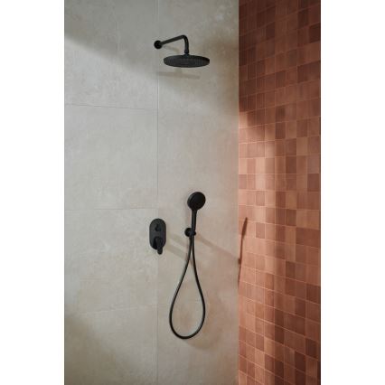 KFA Armatura 5559-501-81 - Dusch set med dold kran OTAVA matt svart