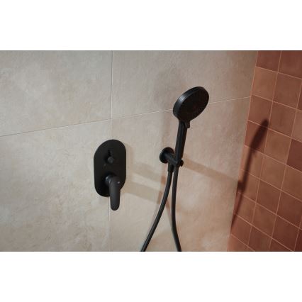 KFA Armatura 5559-501-81 - Dusch set med dold kran OTAVA matt svart