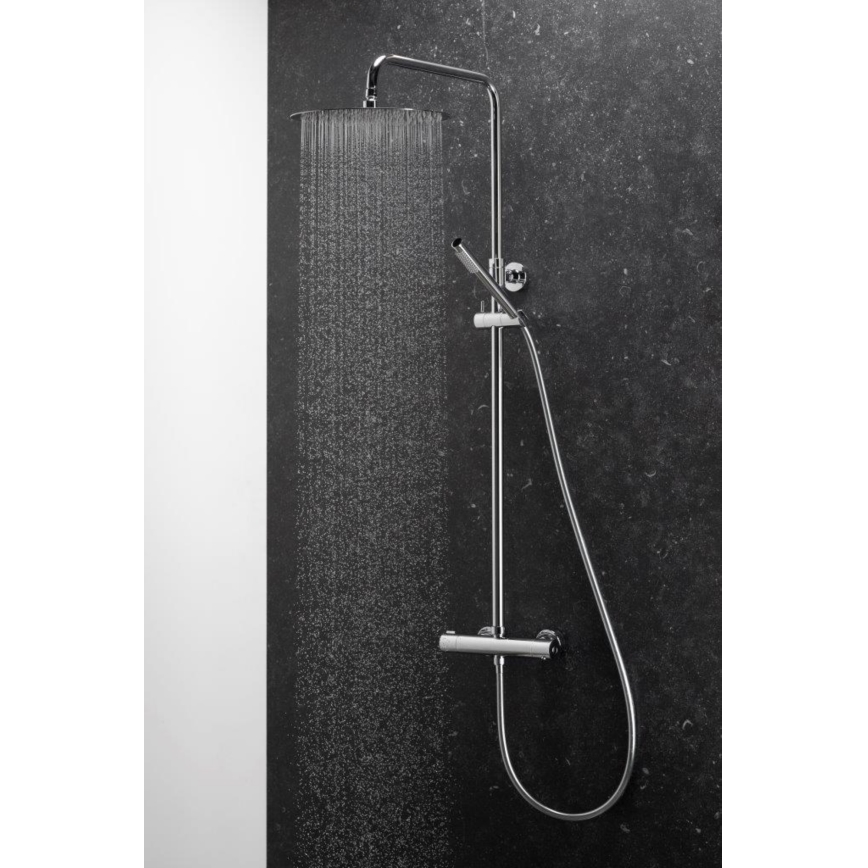 KFA Armatura 5736-920-00 - Dusch set med termostatkran MOZA skinande krom