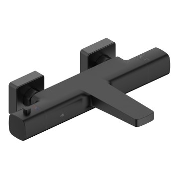 KFA Armatura 5754-010-81 - Termostatisk badkarsblandare MALAGA svart