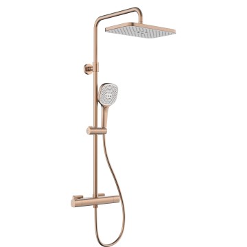KFA Armatura 5756-910-34 - Duschset med termostatblandare MALAGA roséguld