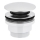 KFA Armatura 660-310-00 - Tvättställsavlopp CLICK-CLACK diameter 6,6 cm skinande krom