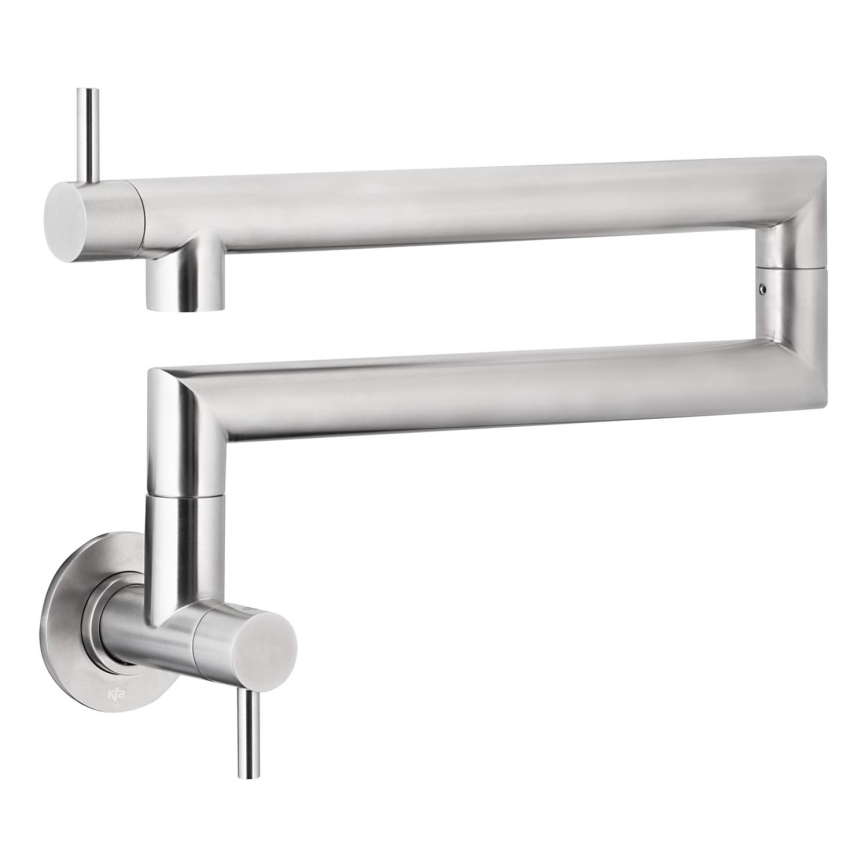 KFA Armatura 6623-030-22 - Kökskran med skarv DUERO POT FILLER rostfri
