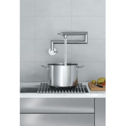 KFA Armatura 6623-030-22 - Kökskran med skarv DUERO POT FILLER rostfri