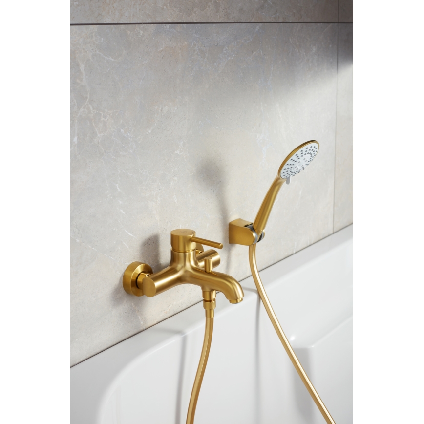 KFA Armatura 841-220-31 - Dusch set MOZA mark guld