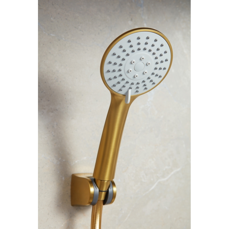 KFA Armatura 841-220-31 - Dusch set MOZA mark guld