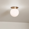 Kichler KL-ALBERS-F-G-CPZ-Taklampa ALBERS 1xE27/40W/230V Ø20,3 cm guld