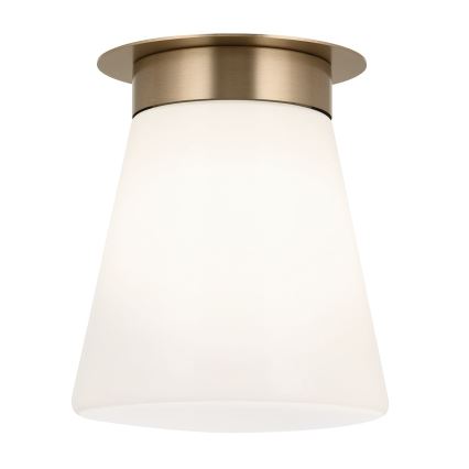 Kichler - Taklampa ALBERS 1xE27/40W/230V Ø 21,6 cm brons