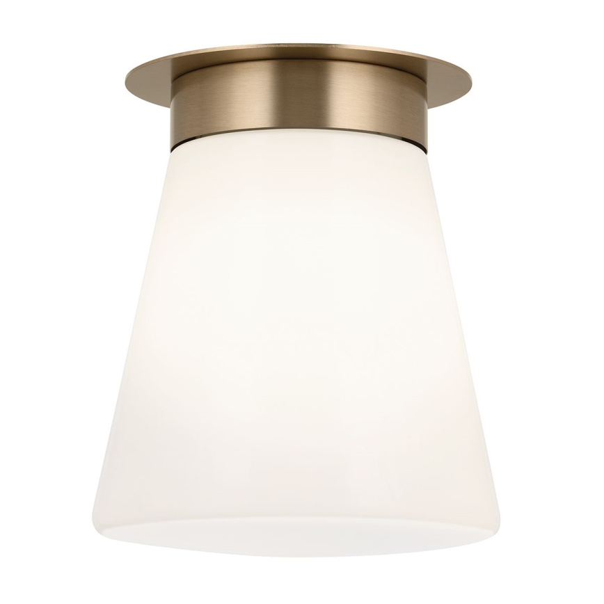 Kichler - Taklampa ALBERS 1xE27/40W/230V Ø 21,6 cm brons