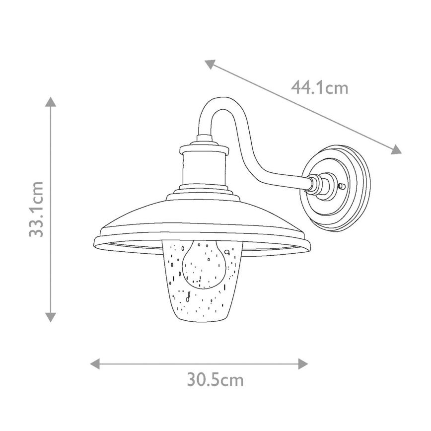 Kichler - Utomhuslampa ALLENBURY 1xE27/40W/230V IP44