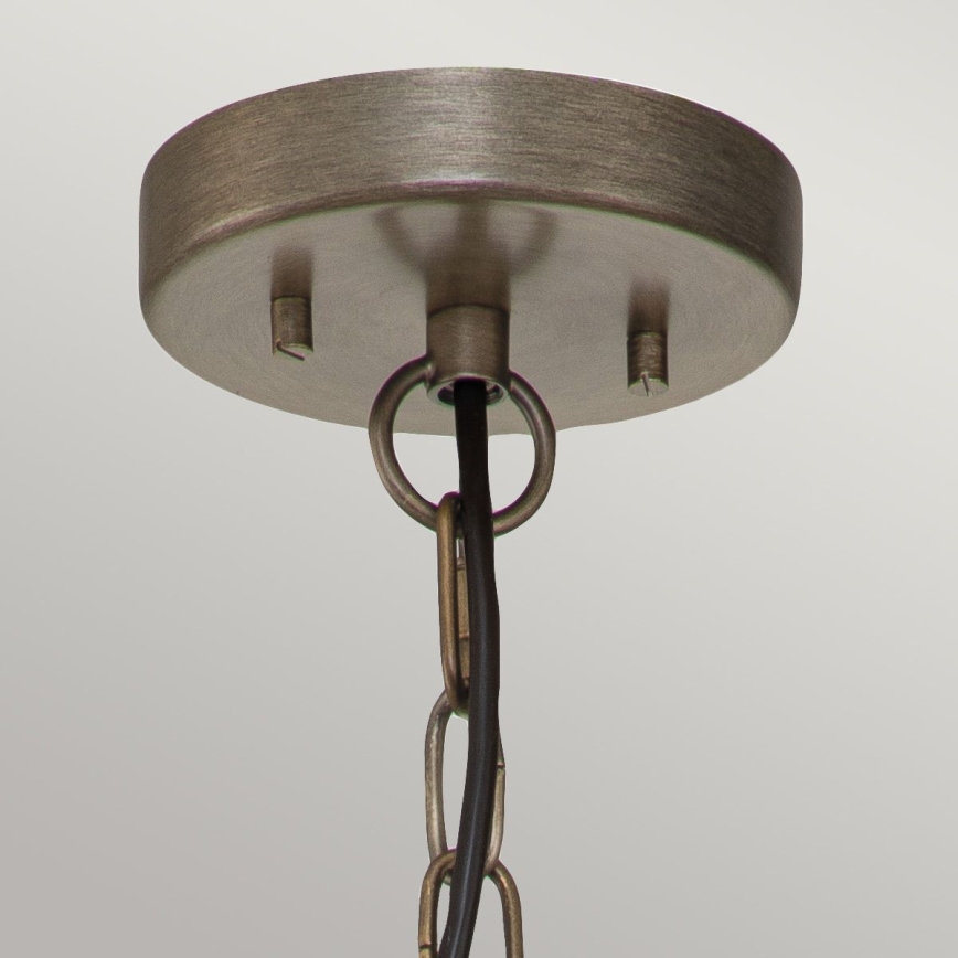 Kichler - Utomhus ljuskrona på kedja ASHLAND BAY 1xE27/60W/230V IP44