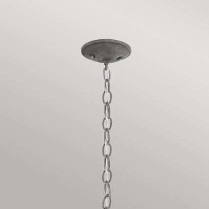 Kichler - Utomhus ljuskrona på kedja BRIDGE POINT 1xE27/60W/230V IP44