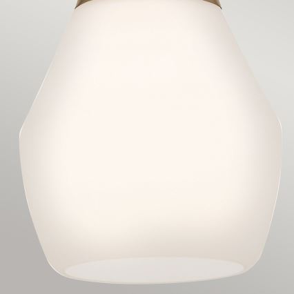 Kichler - Pendelkrona DEELA 1xE27/60W/230V diameter 17,8 cm mässing