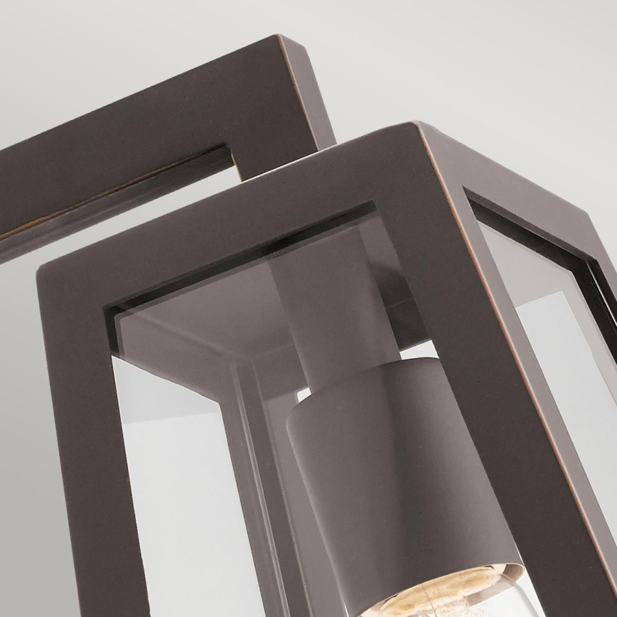 Kichler - Vägglampa för utomhusbruk DELISON 1xE27/60W/230V IP44