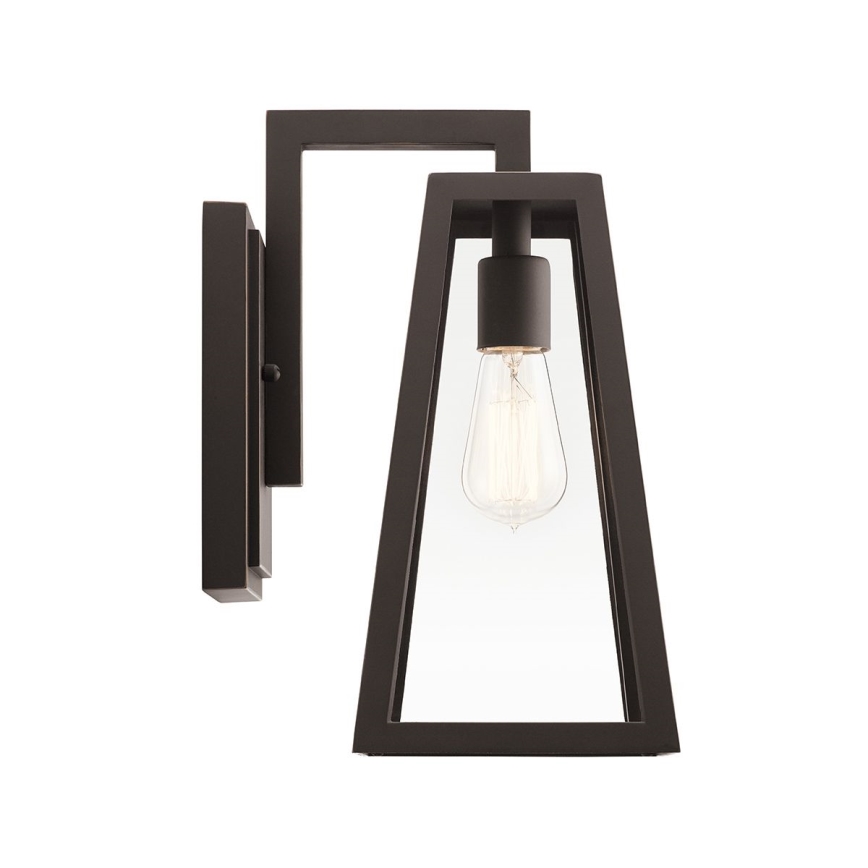 Kichler - Vägglampa för utomhusbruk DELISON 1xE27/60W/230V IP44