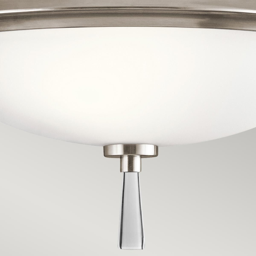 Kichler - Ytmonterad ljuskrona DREYFUS 3xE27/60W/230V matt krom