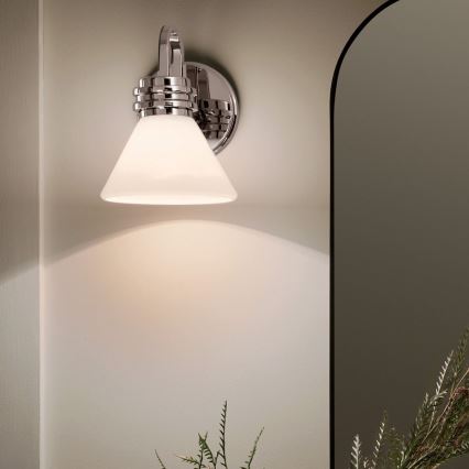 Kichler - LED vägglampa för badrum FARUM 1xG9/3W/230V IP44 skinande krom