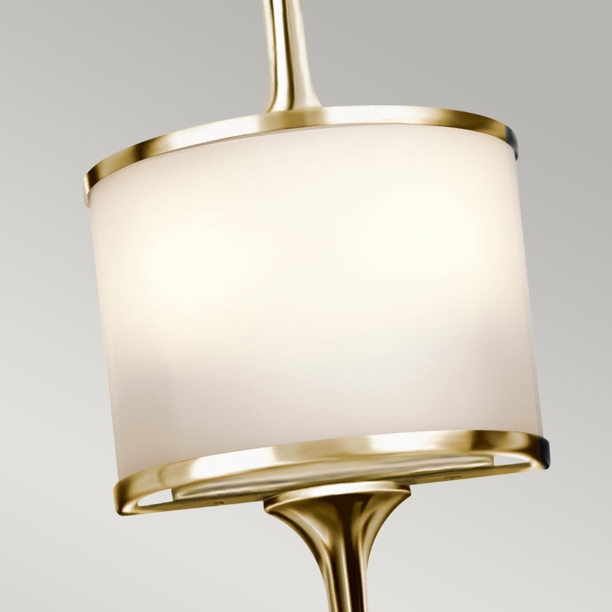 Kichler - LED Vägglampa för badrum MONA 2xG9/3W/230V IP44 guld