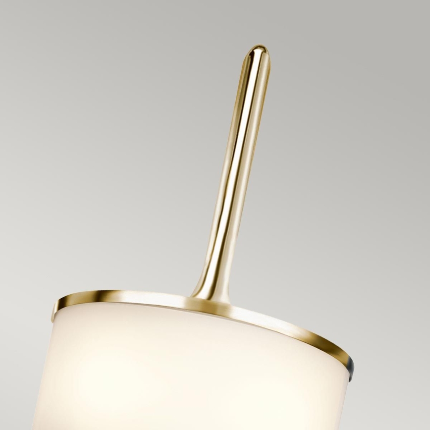 Kichler - LED Vägglampa för badrum MONA 2xG9/3W/230V IP44 guld