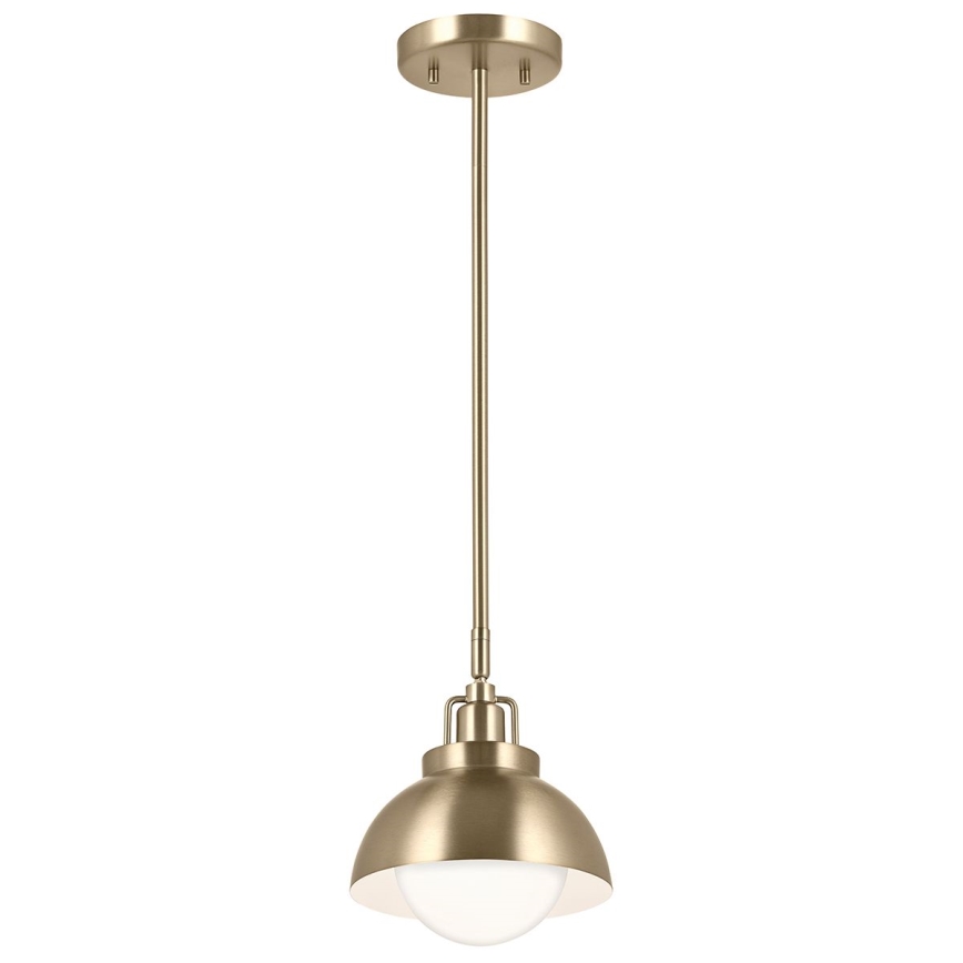 Kichler - Vägglampa NIVA 1xE27/40W/230V mässing