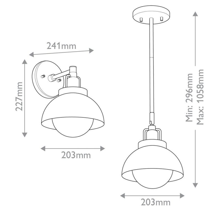 Kichler - Vägglampa NIVA 1xE27/40W/230V mässing