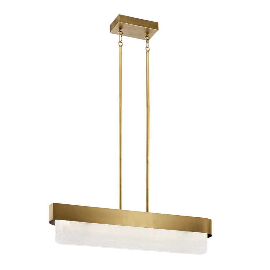 Kichler - SERENE LED-ljuskrona med stång LED/40W/230V, guldfinish