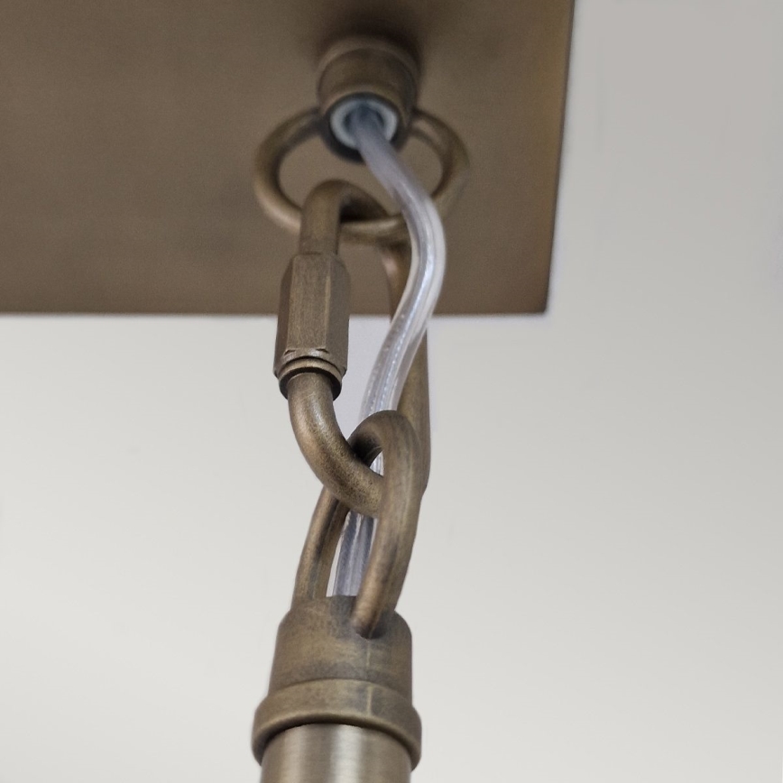 Kichler - SERENE LED-ljuskrona med stång LED/40W/230V, guldfinish