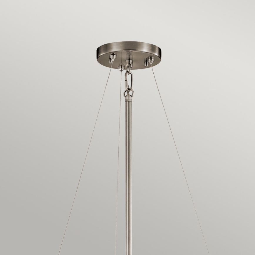 Kichler - Pendelkrona SILVER CORAL 3xE27/100W/230V matt krom