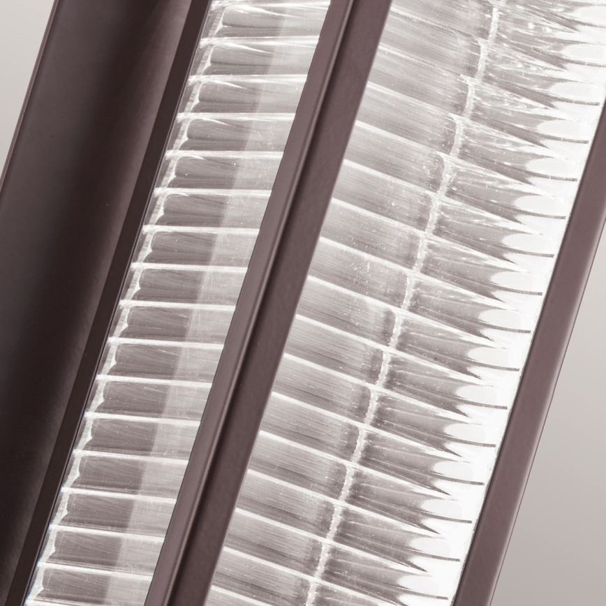 Kichler - LED utomhusvägglampa SOREL 1xGU10/7W/230V IP44 brun