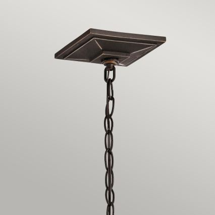 Kichler - Utomhus ljuskrona på kedja SOUTH HOPE 1xE14/60W/230V IP44