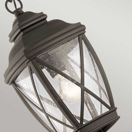 Kichler - Utomhus ljuskrona på kedja TANGIER 1xE27/60W/230V IP44