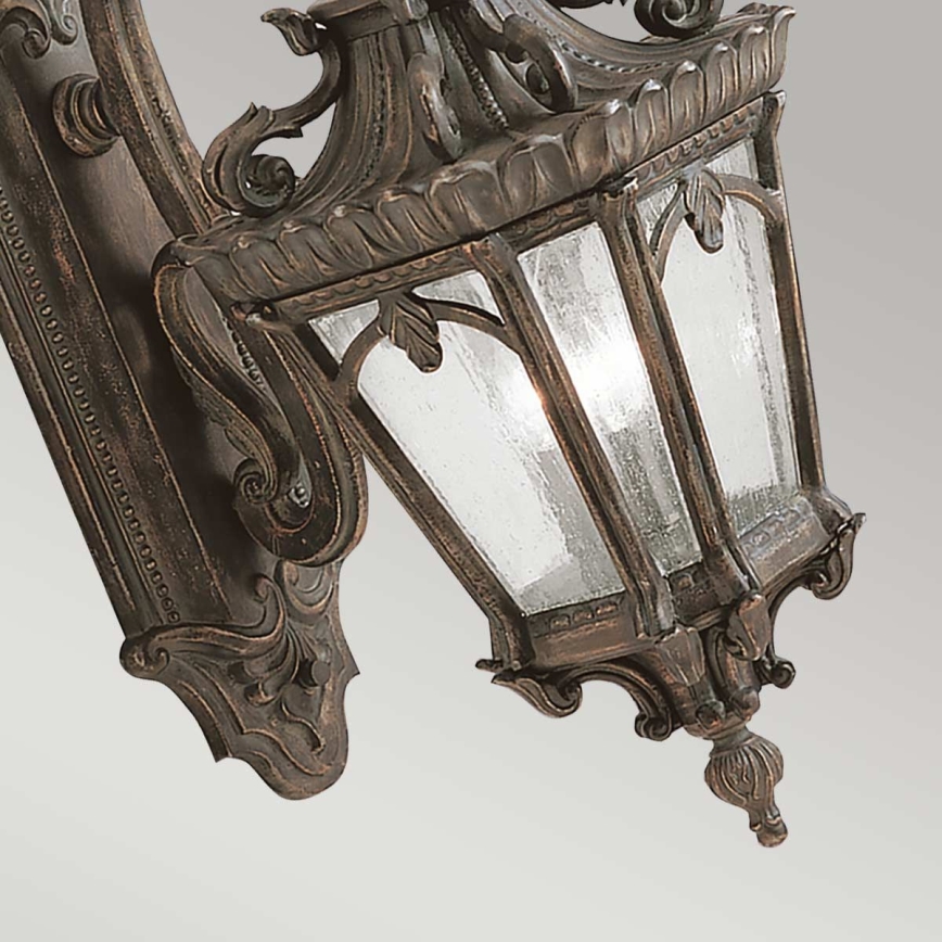 Kichler - Vägglampa för utomhusbruk TOURNAI 3xE14/60W/230V IP44