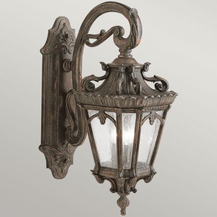 Kichler - Vägglampa för utomhusbruk TOURNAI 3xE14/60W/230V IP44