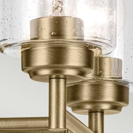 Kichler - Vägglampa WINSLOW 2xE27/60W/230V mässing