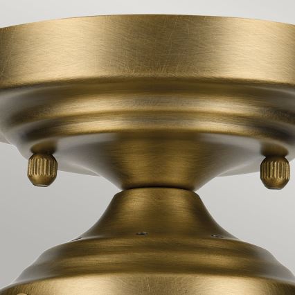 Kichler - Taklampa WINSLOW 1xE27/60W/230V diameter 21,6 cm mässing