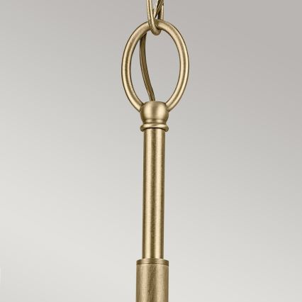 Kichler - Ljuskrona på kedja WINSLOW 3xE27/60W/230V diameter 45,8 cm mässing