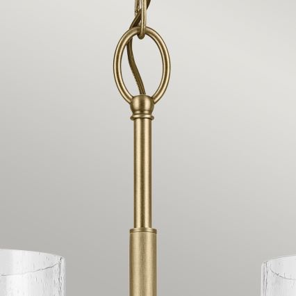 Kichler - Ljuskrona på kedja WINSLOW 5xE27/60W/230V diameter 50,2 cm mässing