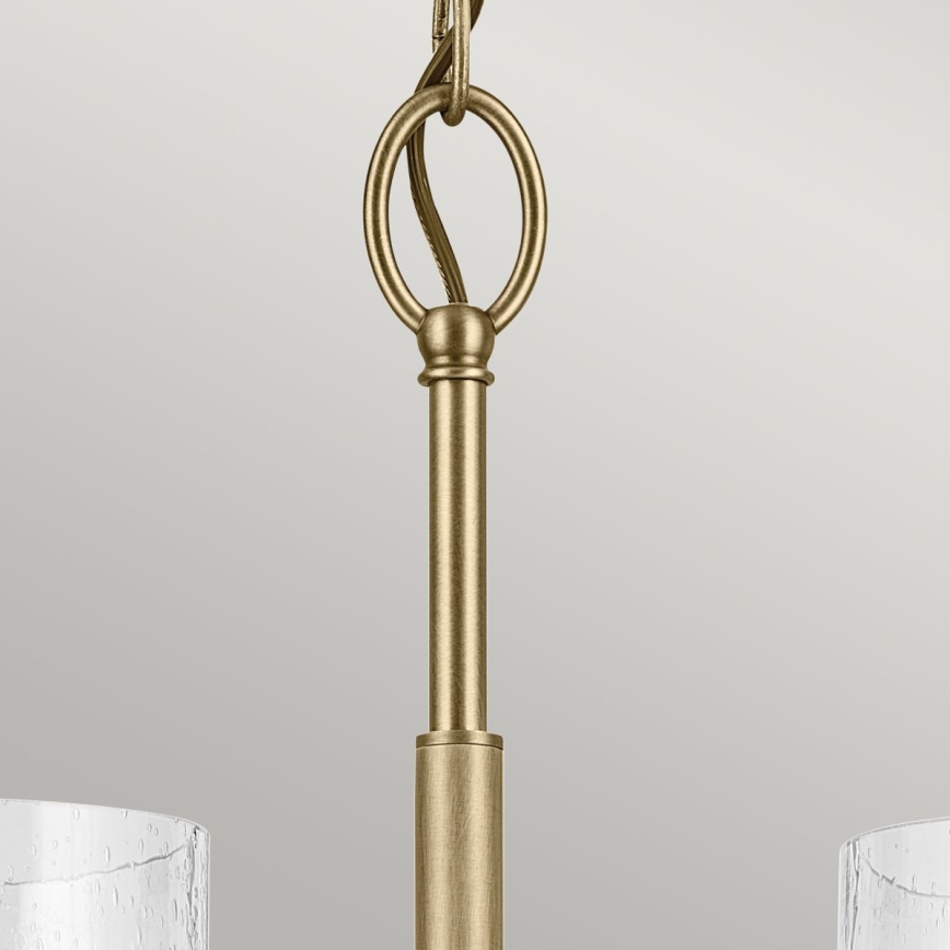 Kichler - Ljuskrona på kedja WINSLOW 5xE27/60W/230V diameter 50,2 cm mässing