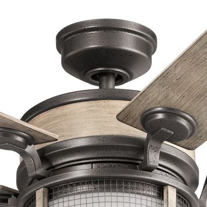 Kichler - LED Dimbar takfläkt AHRENDALE LED/10W/230V IP44 + fjärrkontroll