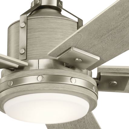 Kichler - LED dimbar takfläkt COLERNE LED/10W/230V + fjärrkontroll