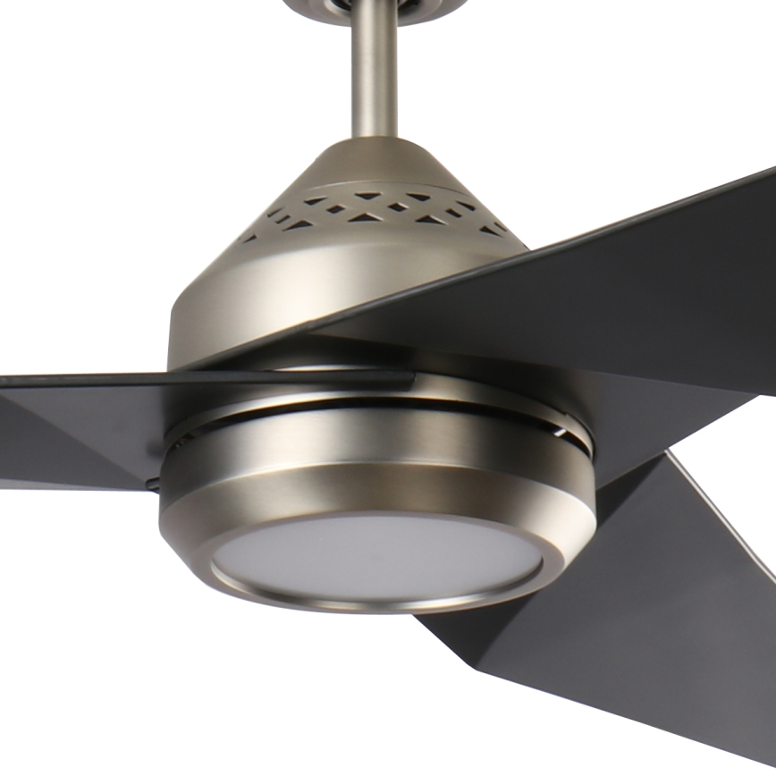 Kichler - LED Dimbar takfläkt JADE LED/18W/230V svart + fjärrkontroll