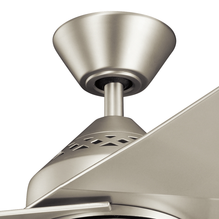Kichler - LED Dimbar takfläkt JADE LED/18W/230V silver + fjärrkontroll