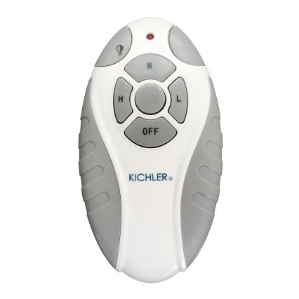 Kichler - Takfläkt LYNDON 3xE27/8W/230V IP23 + fjärrkontroll