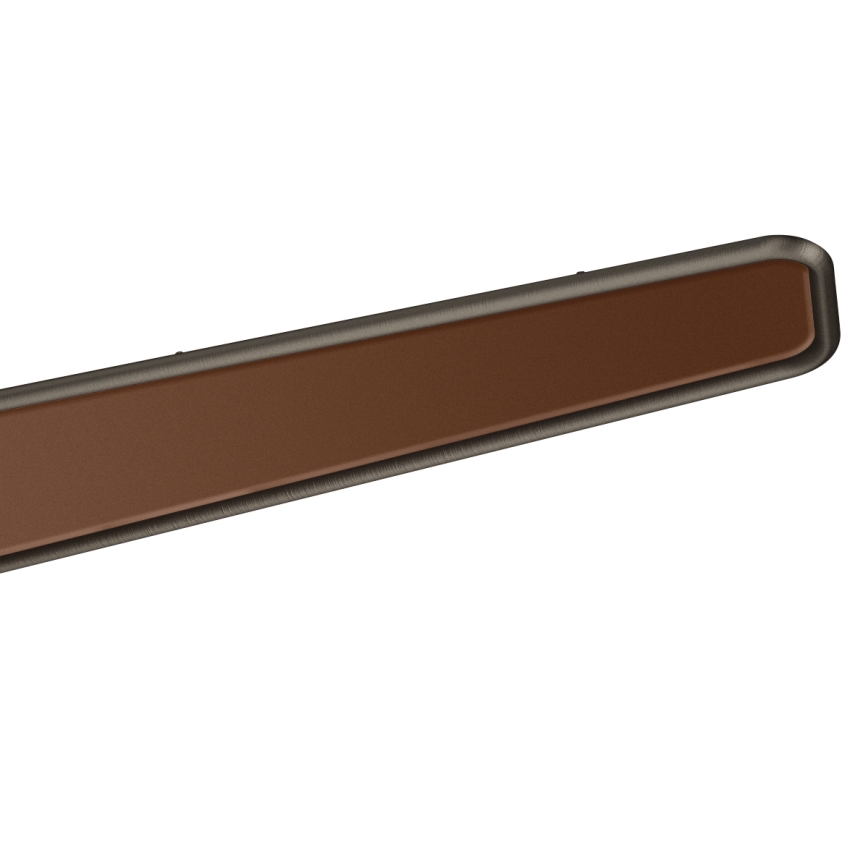 Kichler - LED Dimbart takfläkt XETY LED/10W/230V svart/brun + fjärrkontroll