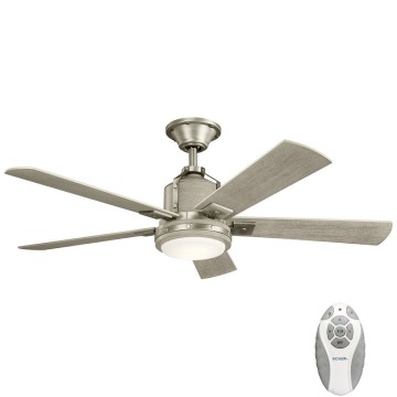 Kichler - LED Dimbar takfläkt COLERNE LED/10W/230V + fjärrkontroll