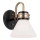 Kichler - LED vägglampa för badrum FARUM 1xG9/3W/230V IP44 svart/mässing