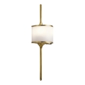 Kichler - LED Vägglampa för badrum MONA 2xG9/3,5W/230V IP44 mässing