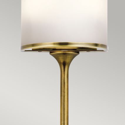 Kichler - LED Vägglampa för badrum MONA 2xG9/3,5W/230V IP44 mässing