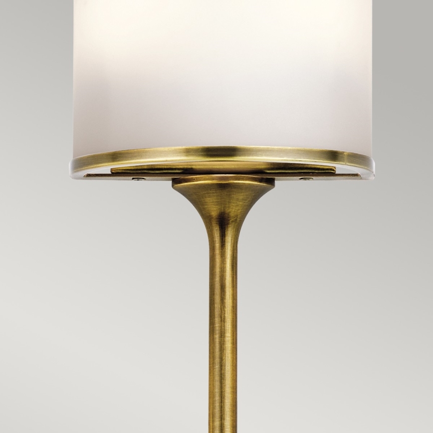 Kichler - LED Vägglampa för badrum MONA 2xG9/3,5W/230V IP44 mässing
